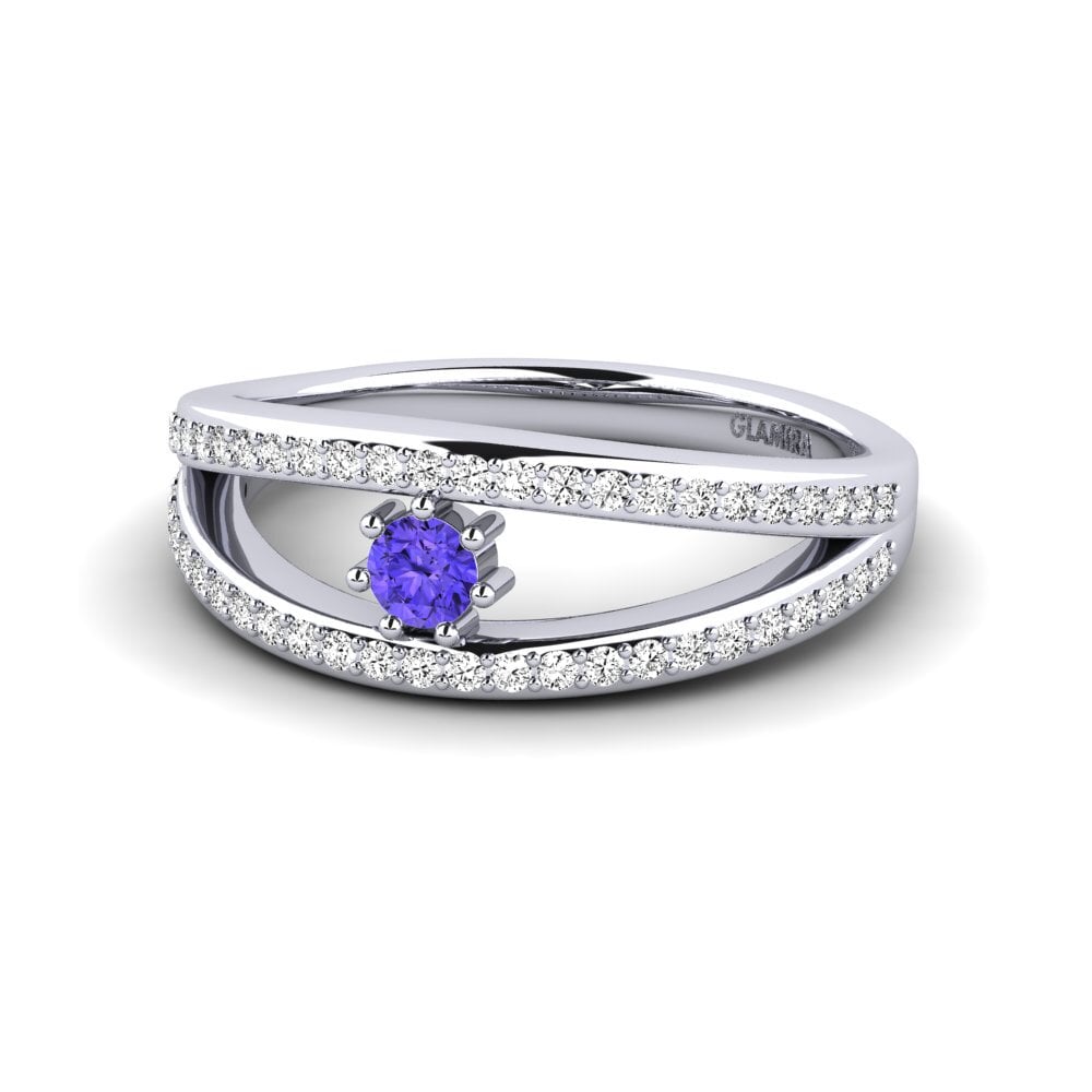 Tanzanite Ring Brass