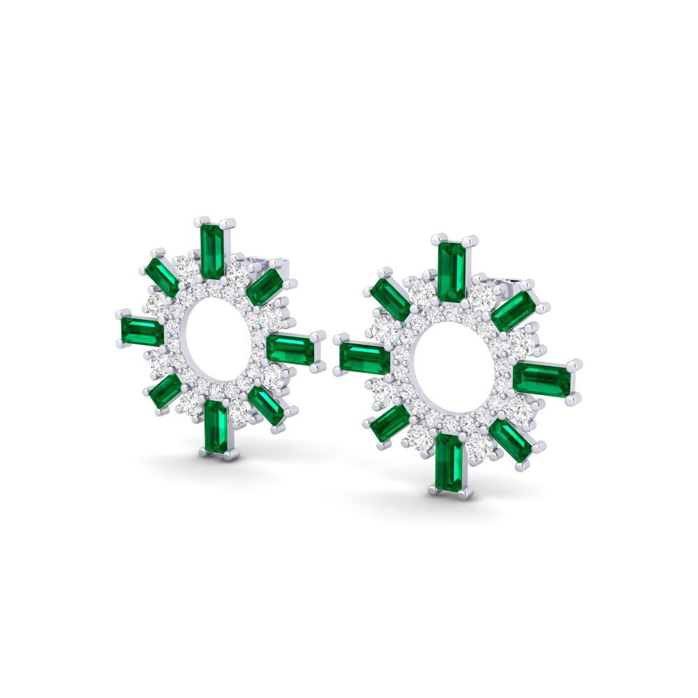 Green Zirconia SYLVIE Earring Bratus