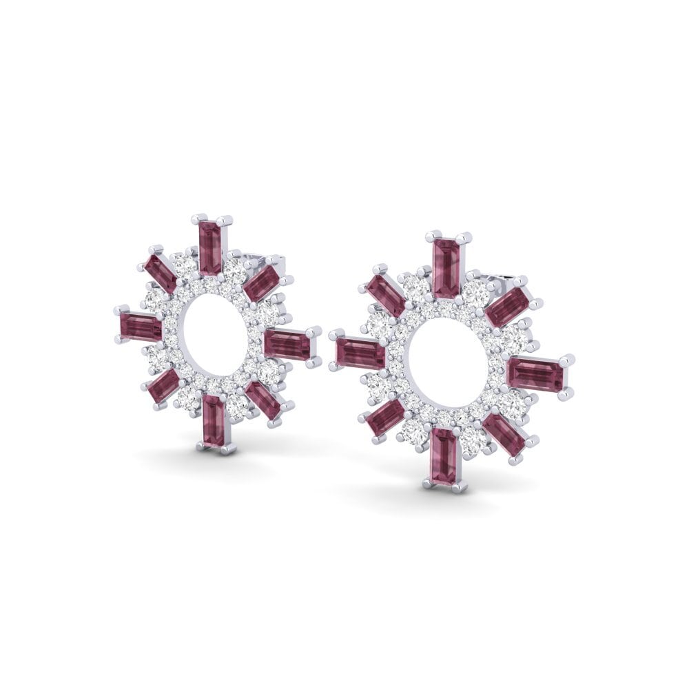 Rhodolite Garnet SYLVIE Earring Bratus