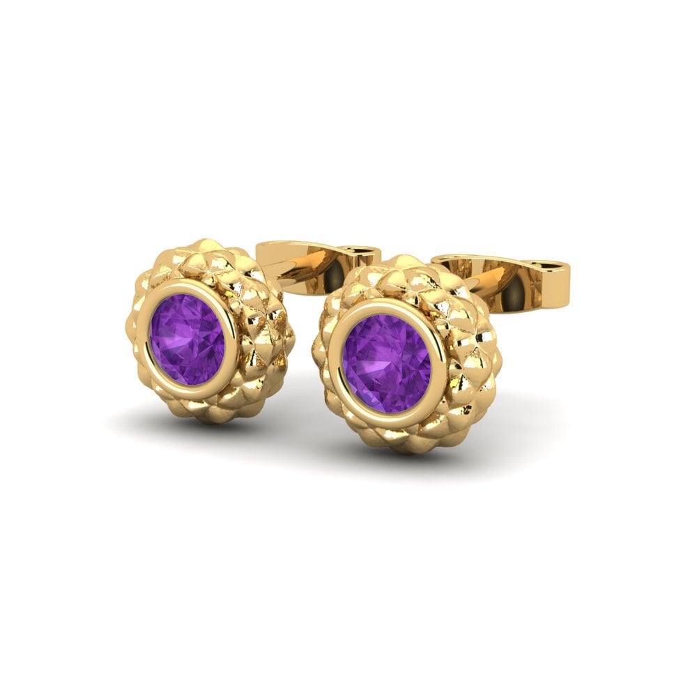Amethyst Damen ohrring Braviary