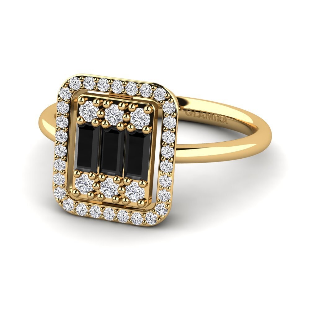 Black Diamond Engagement Ring Brevier