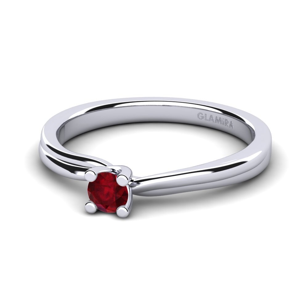 Rubin Verlobungsring Bridal Choice 0.16crt