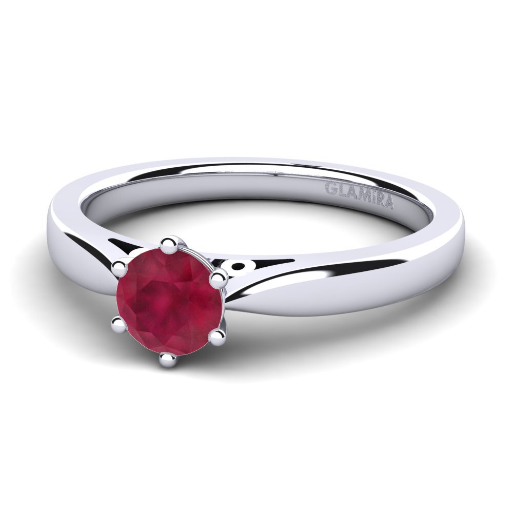 Rubí Anillo de compromiso Bridal Glory