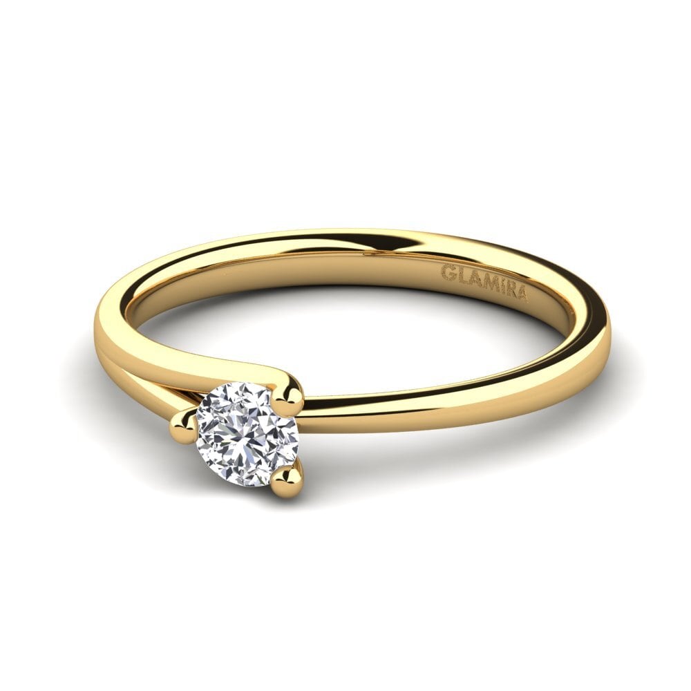 Gelbgold 585 Verlobungsring Bridal Heart