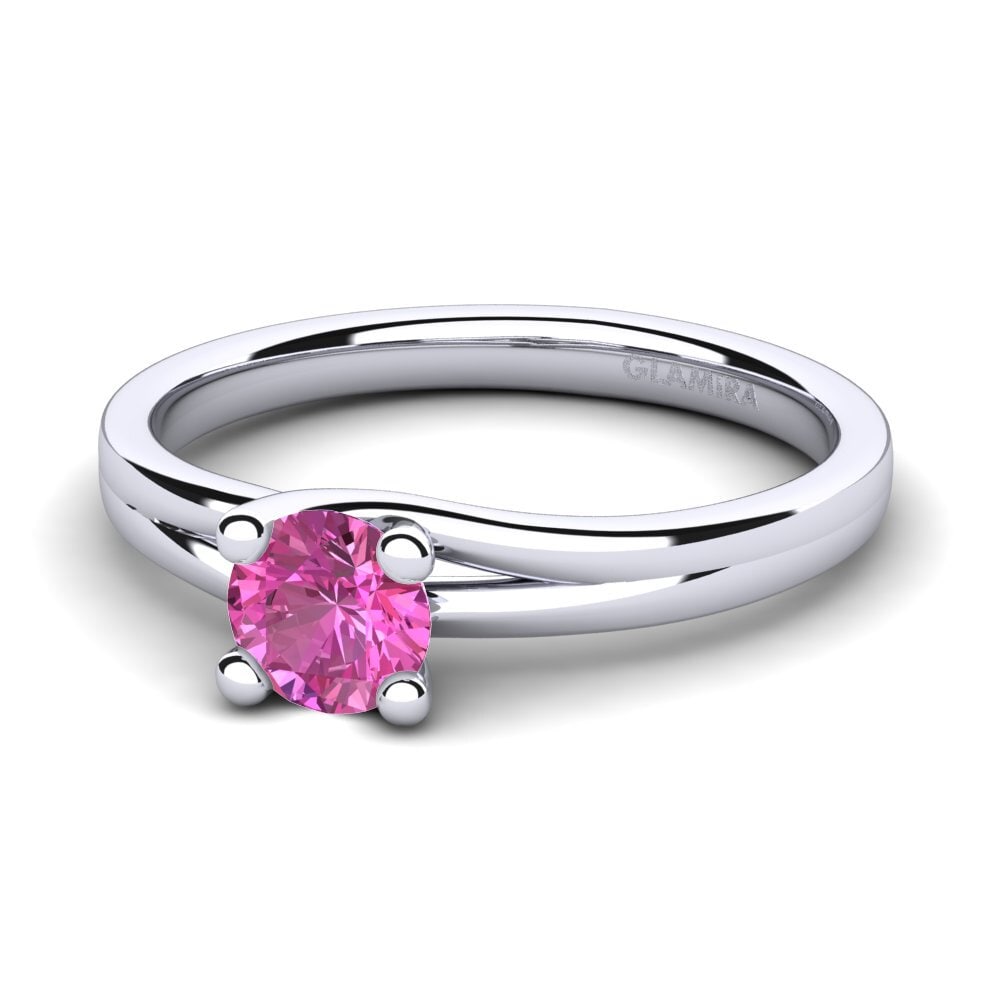 Rosa Topas Verlobungsring Bridal Heaven 0.5crt