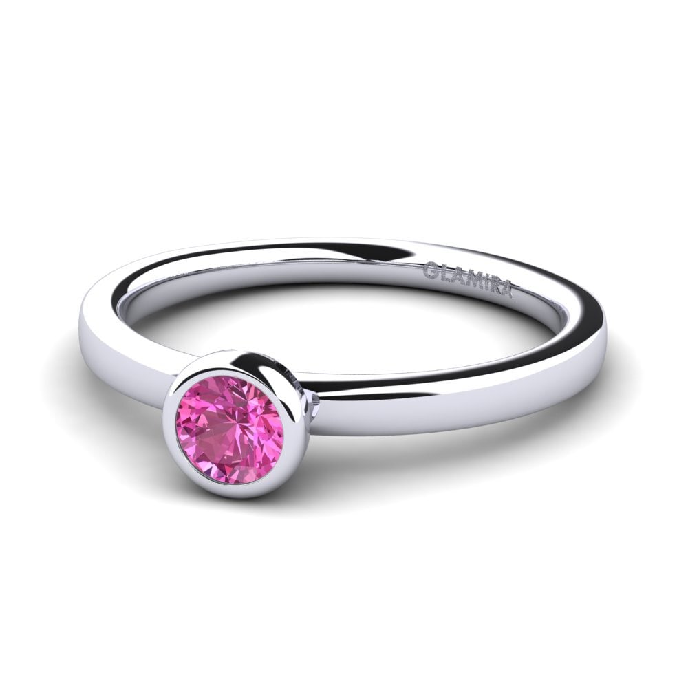 Rosa Topas Verlobungsring Bridal Passion 0.25crt