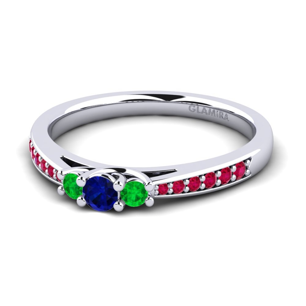 Plata 925 Anillo de compromiso Brielle