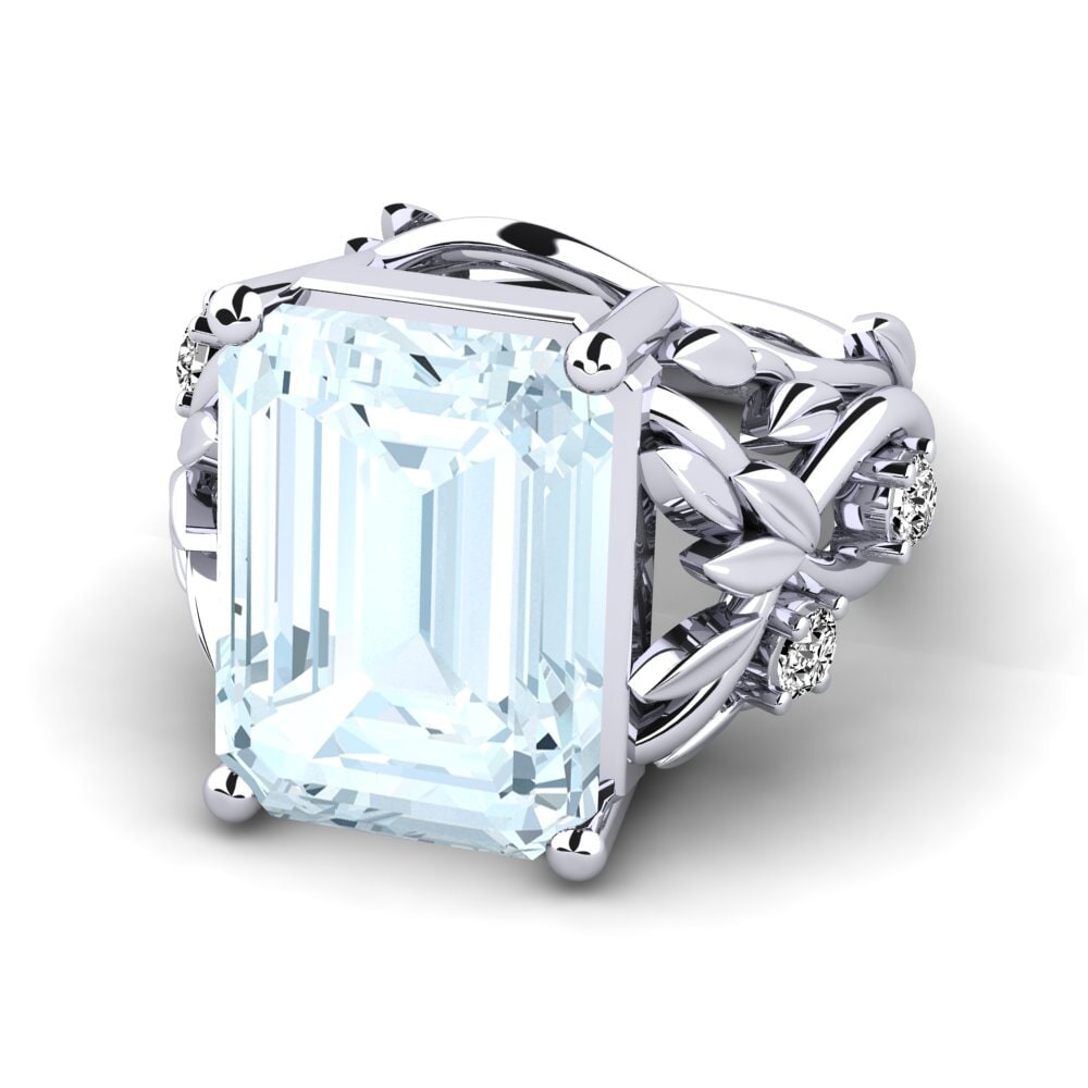 Aquamarine Ring Brigette