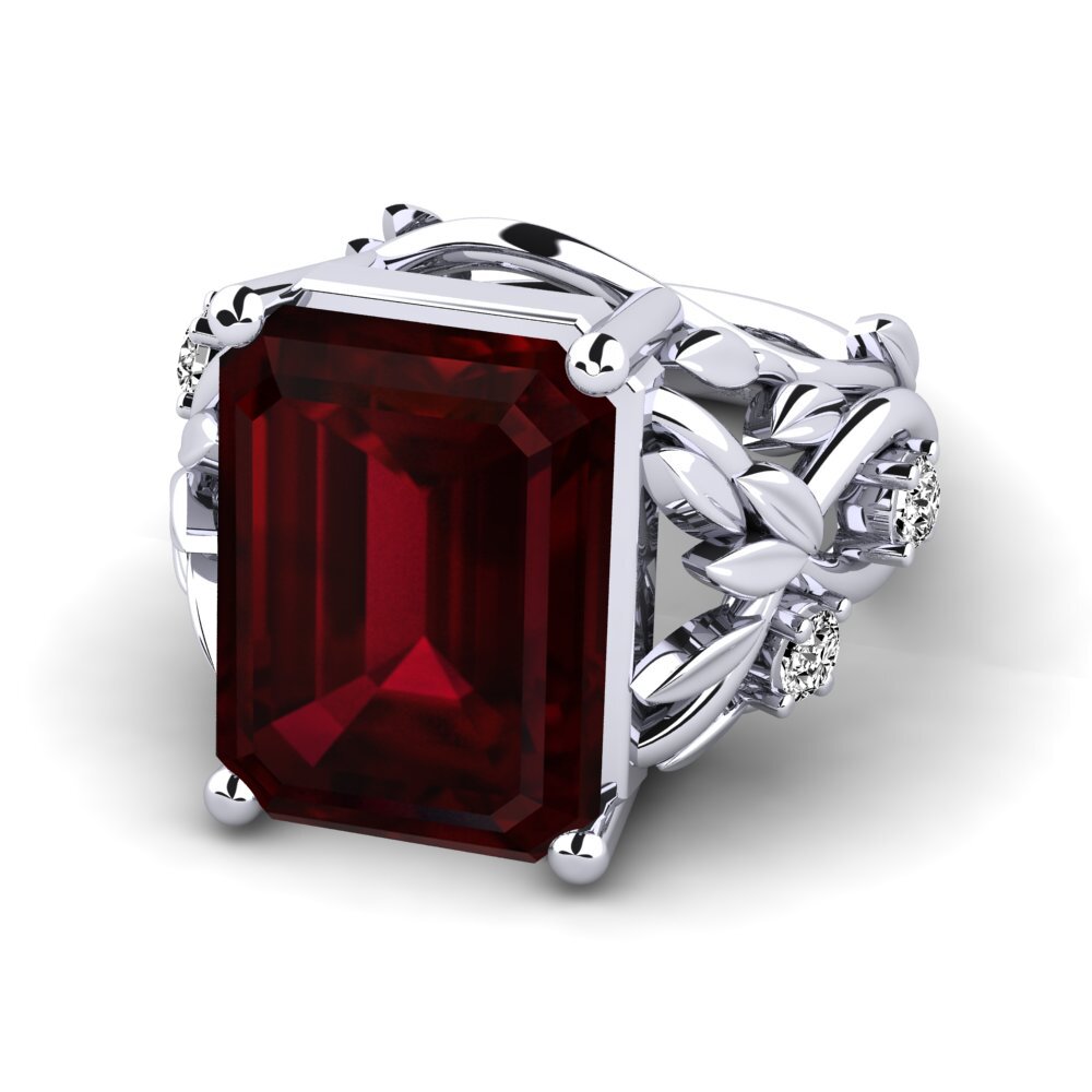 Garnet Ring Brigette
