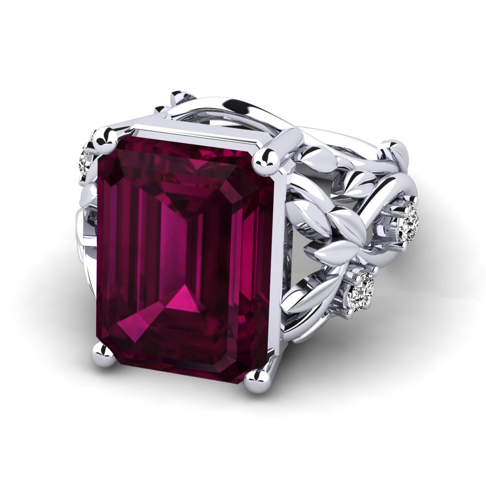 Rhodolite Garnet Ring Brigette