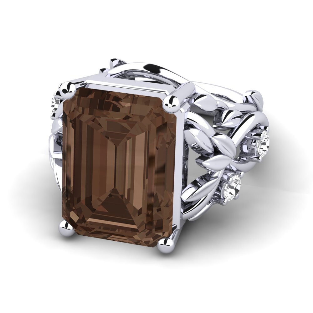 Smoky Quartz Ring Brigette