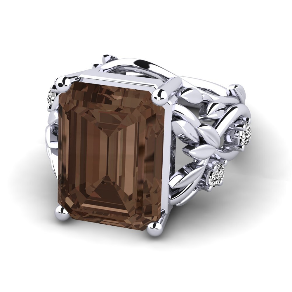 Smoky Quartz Ring Brigette
