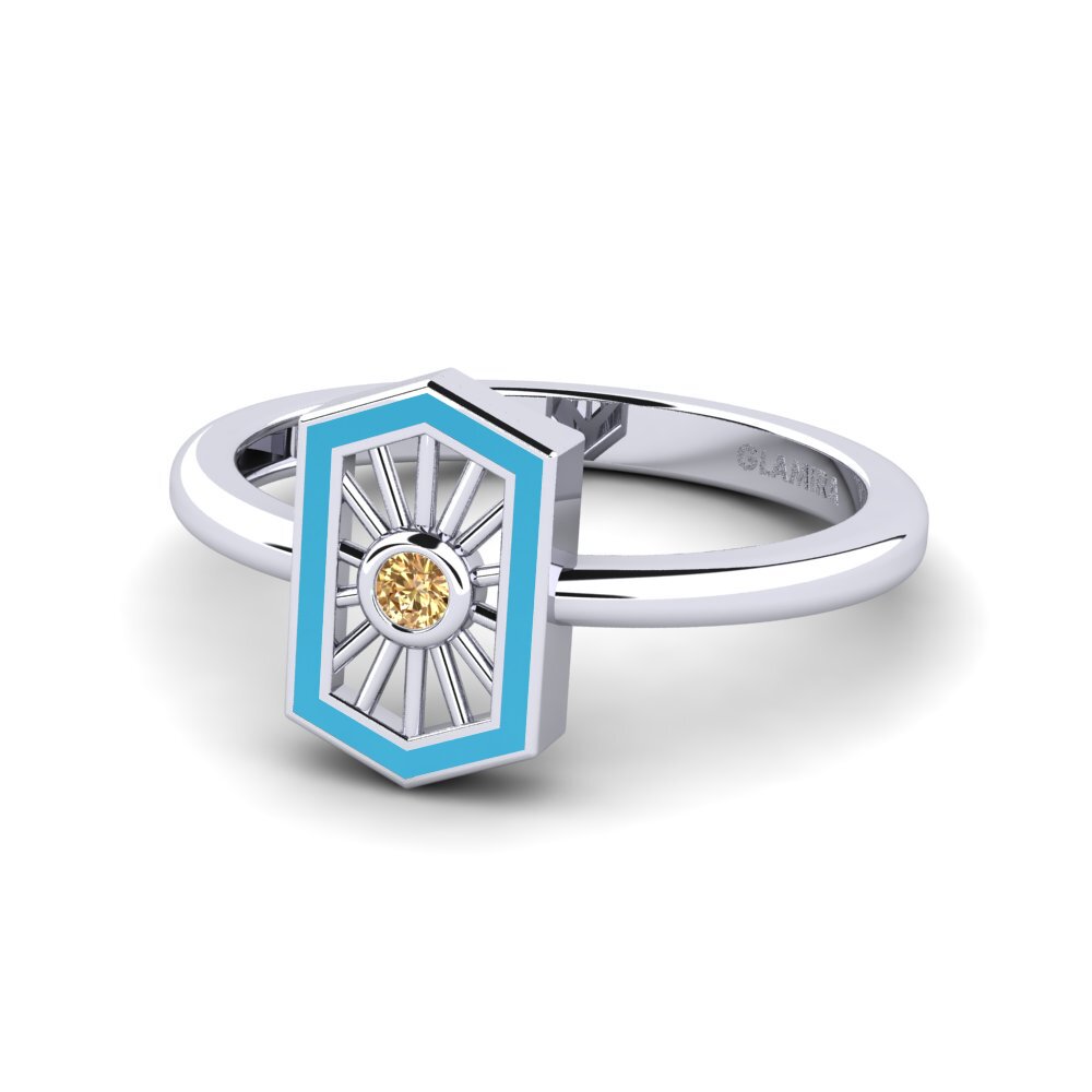 Brauner Diamant Ring Brit