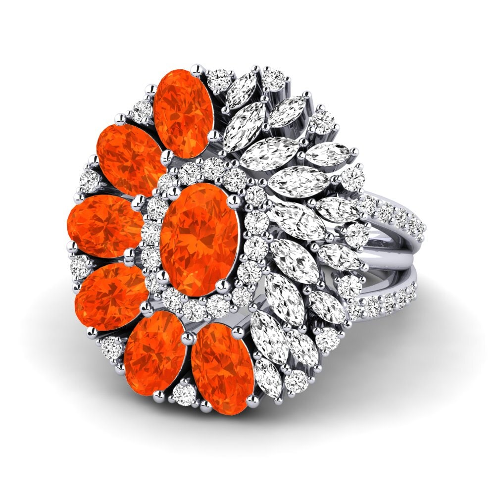 Ópalo Fuego Anillo Britta
