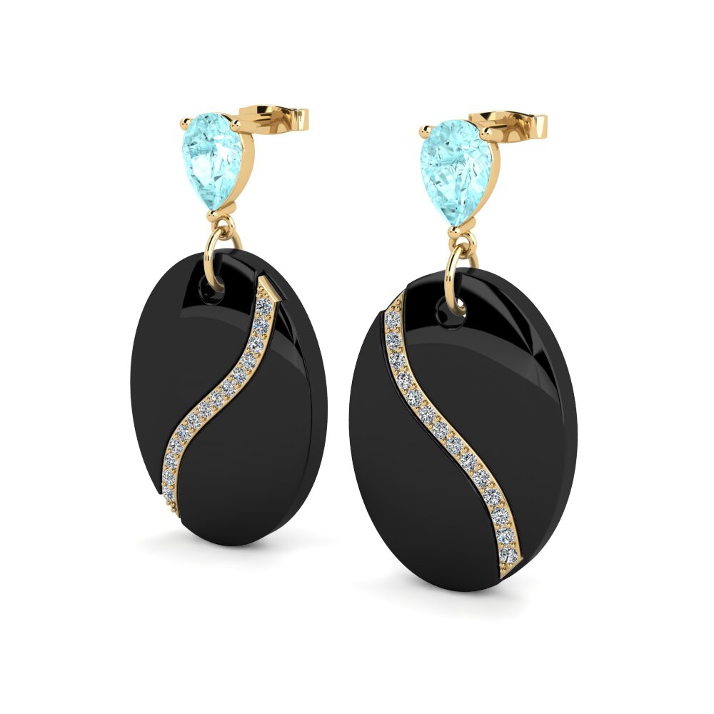 Aquamarine Women's Earring Brunner