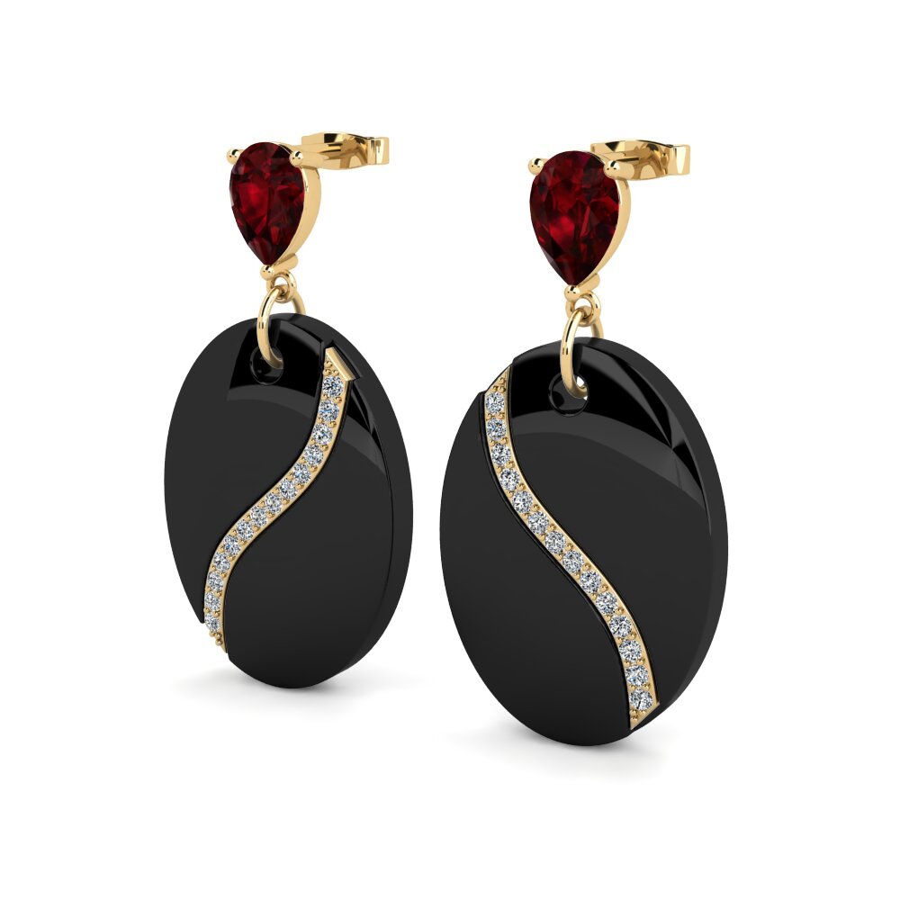 Garnet Women's Earring Brunner