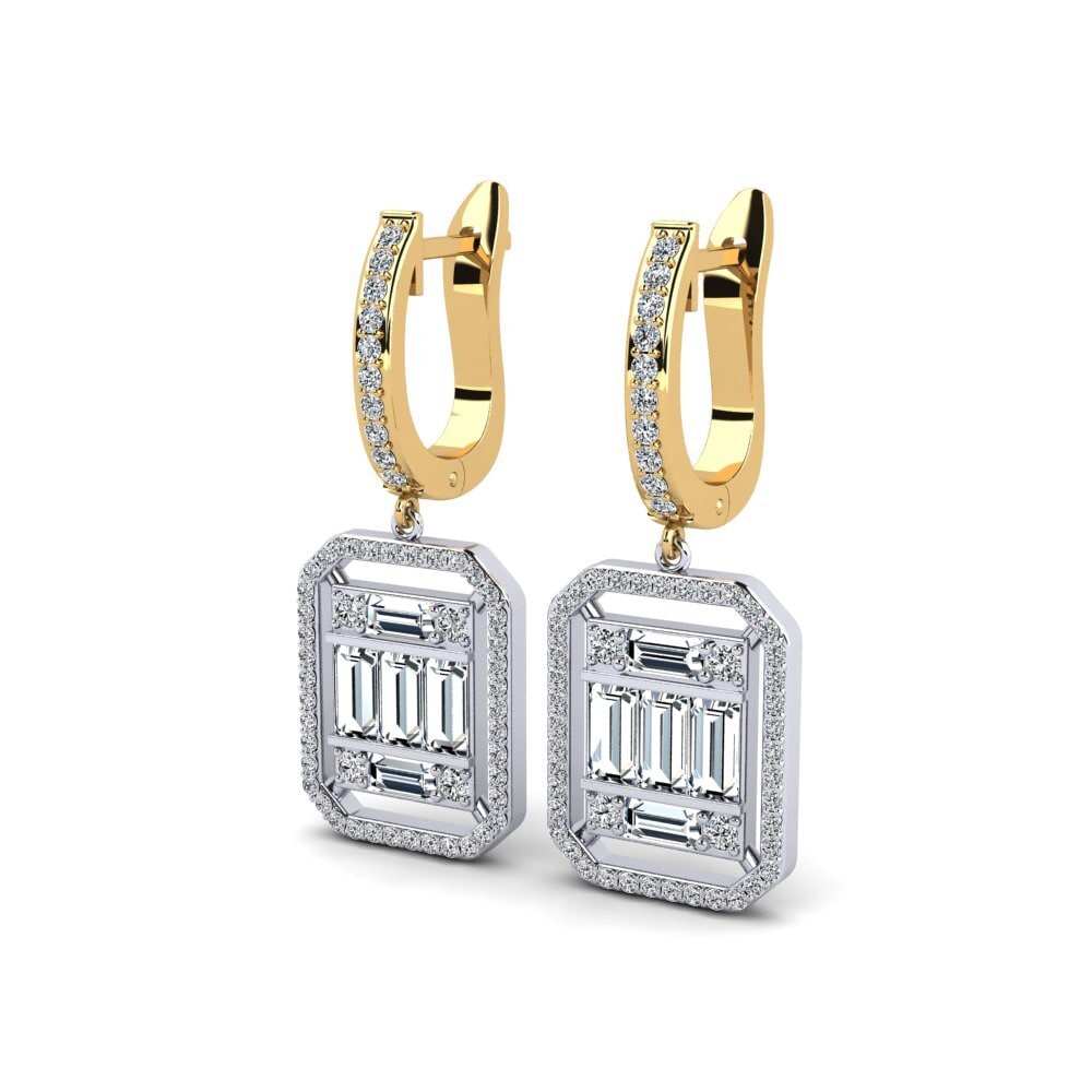 Baguette Women's Earring Bruting