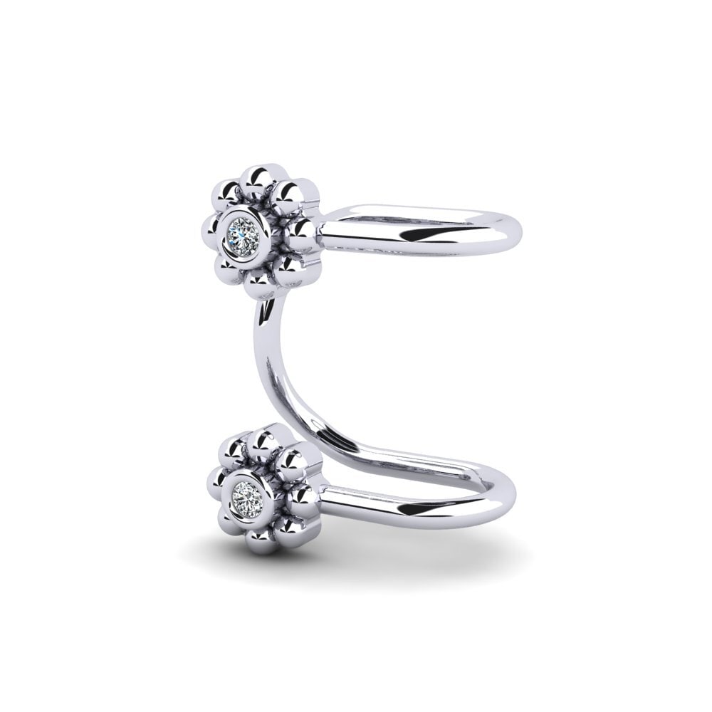 Platino 950 Pendiente de mujer Bryer