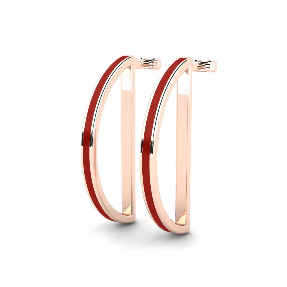 9ct Rose Gold Earring Buadhachan