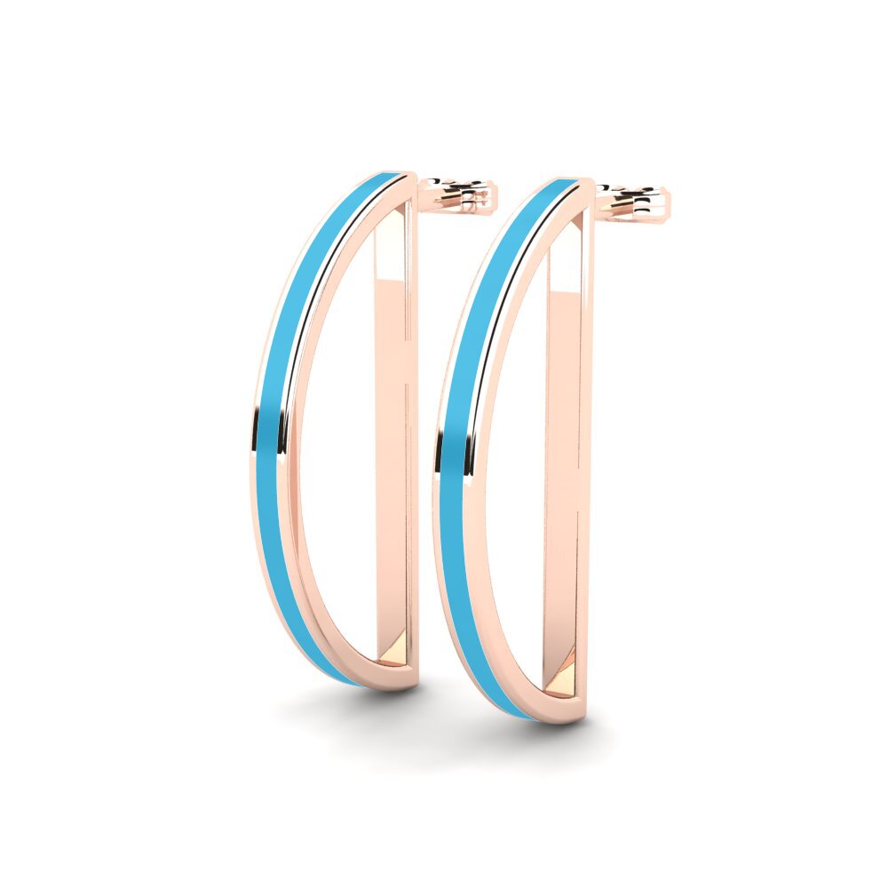 9ct Rose Gold Earring Buadhachan