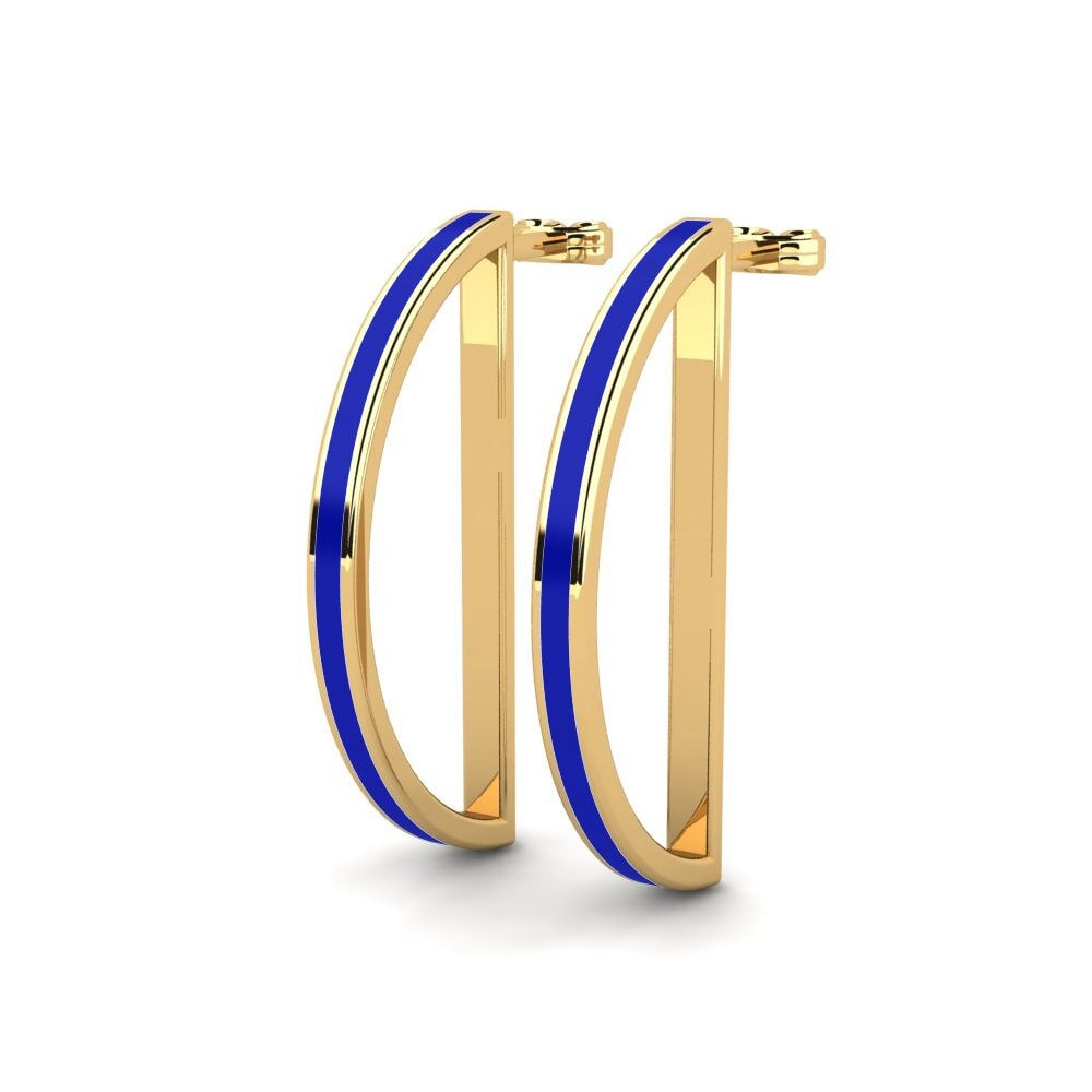 9k Oro Amarillo Pendientes Buadhachan