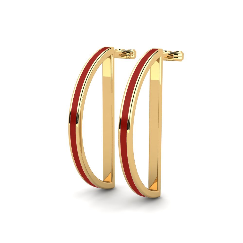 9k Oro Amarillo Pendientes Buadhachan