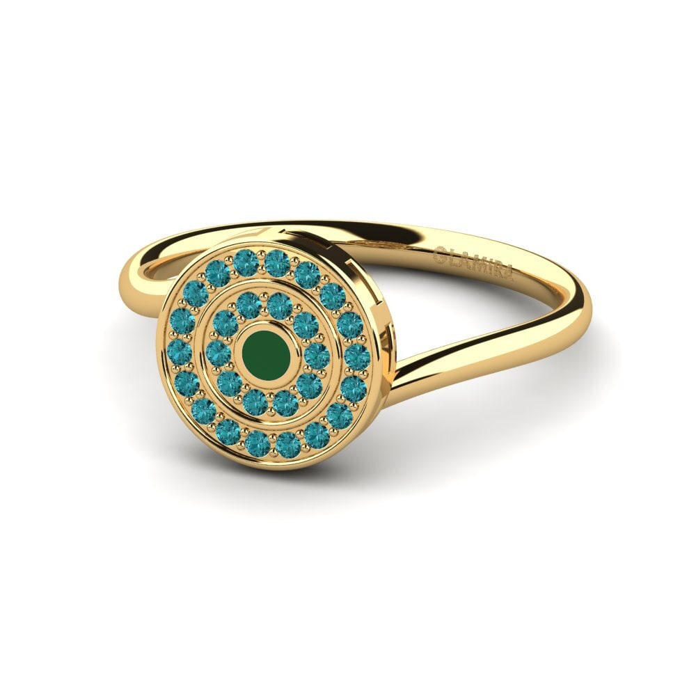 Blauer Diamant Verlobungsring Bucheron