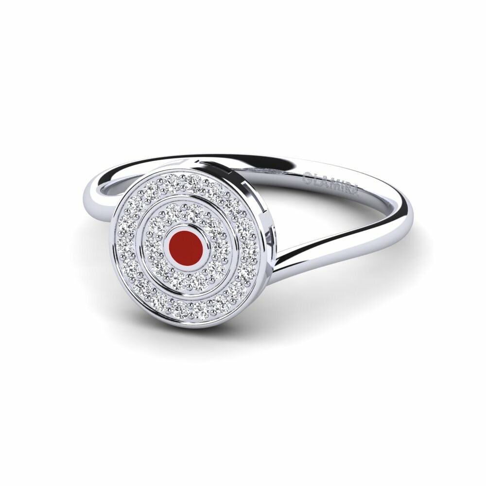 Bagues Diamant De Synthèse Halo
