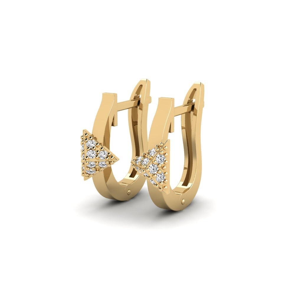 Moissanite Brincos Feminino Buckfast