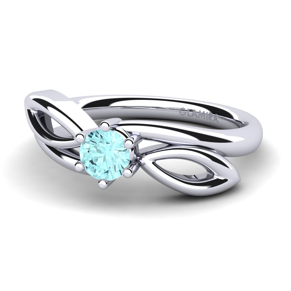 Aquamarin Verlobungsring Buena