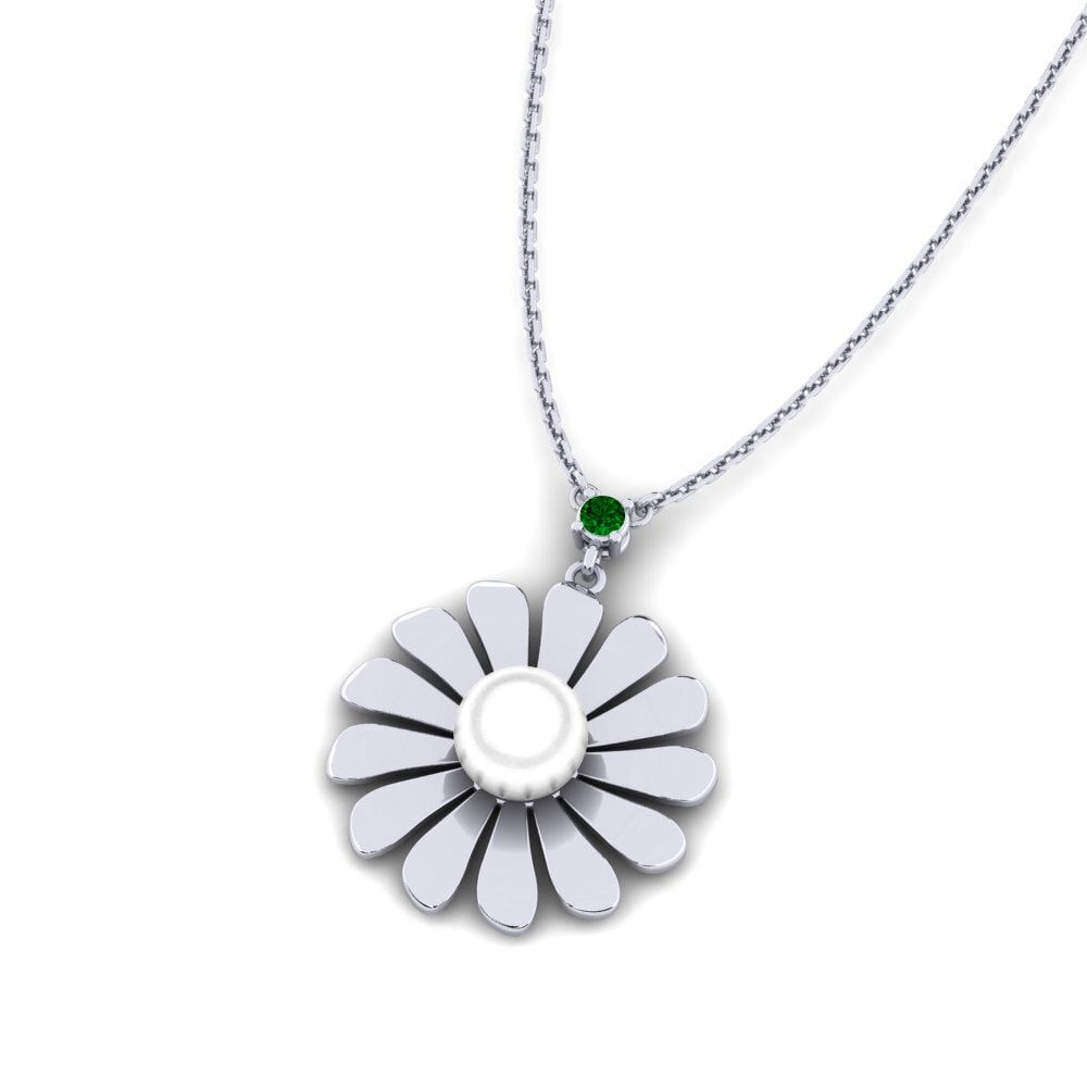Green Zirconia Women's Necklace Bullert