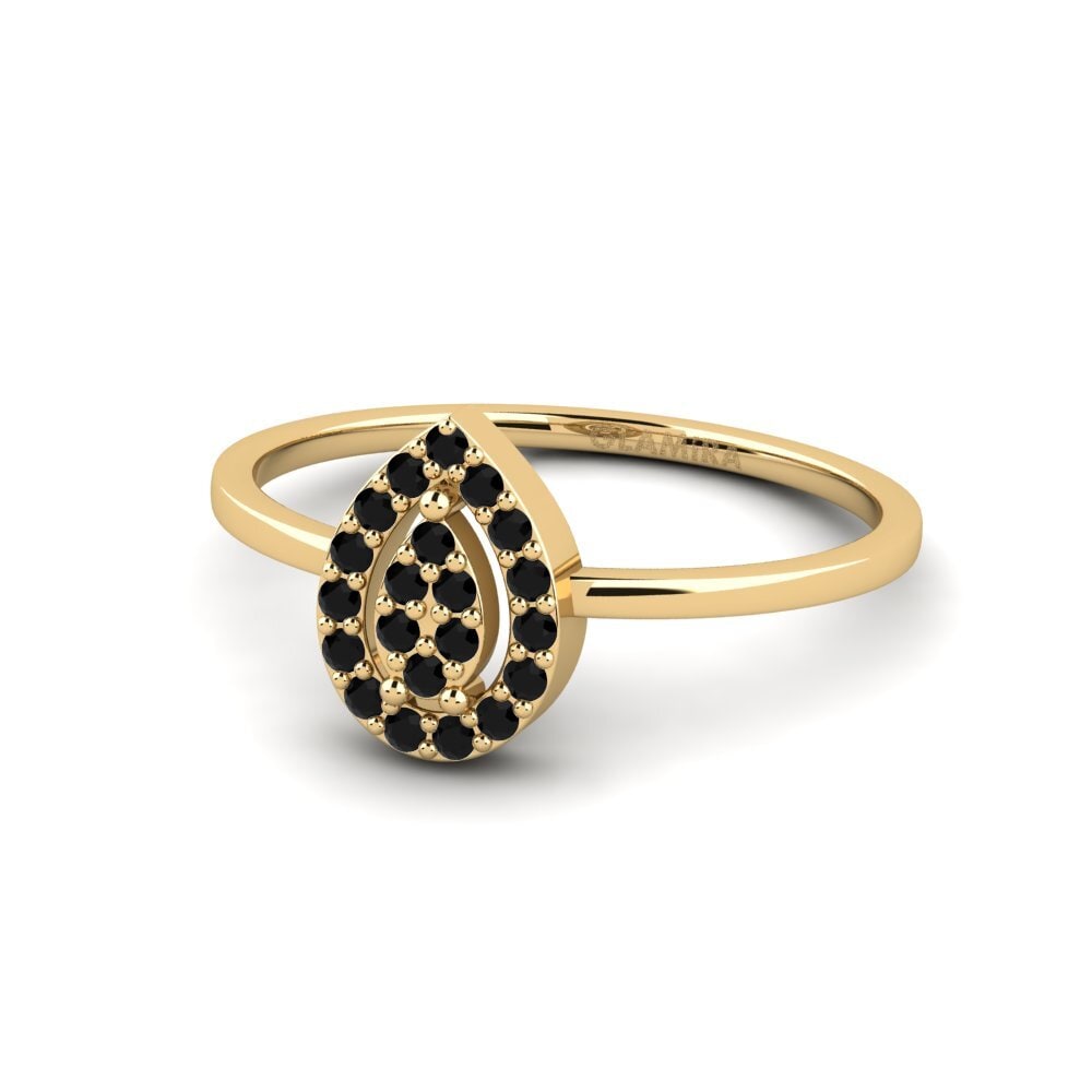 Zafiro negro Anillo Bunatate
