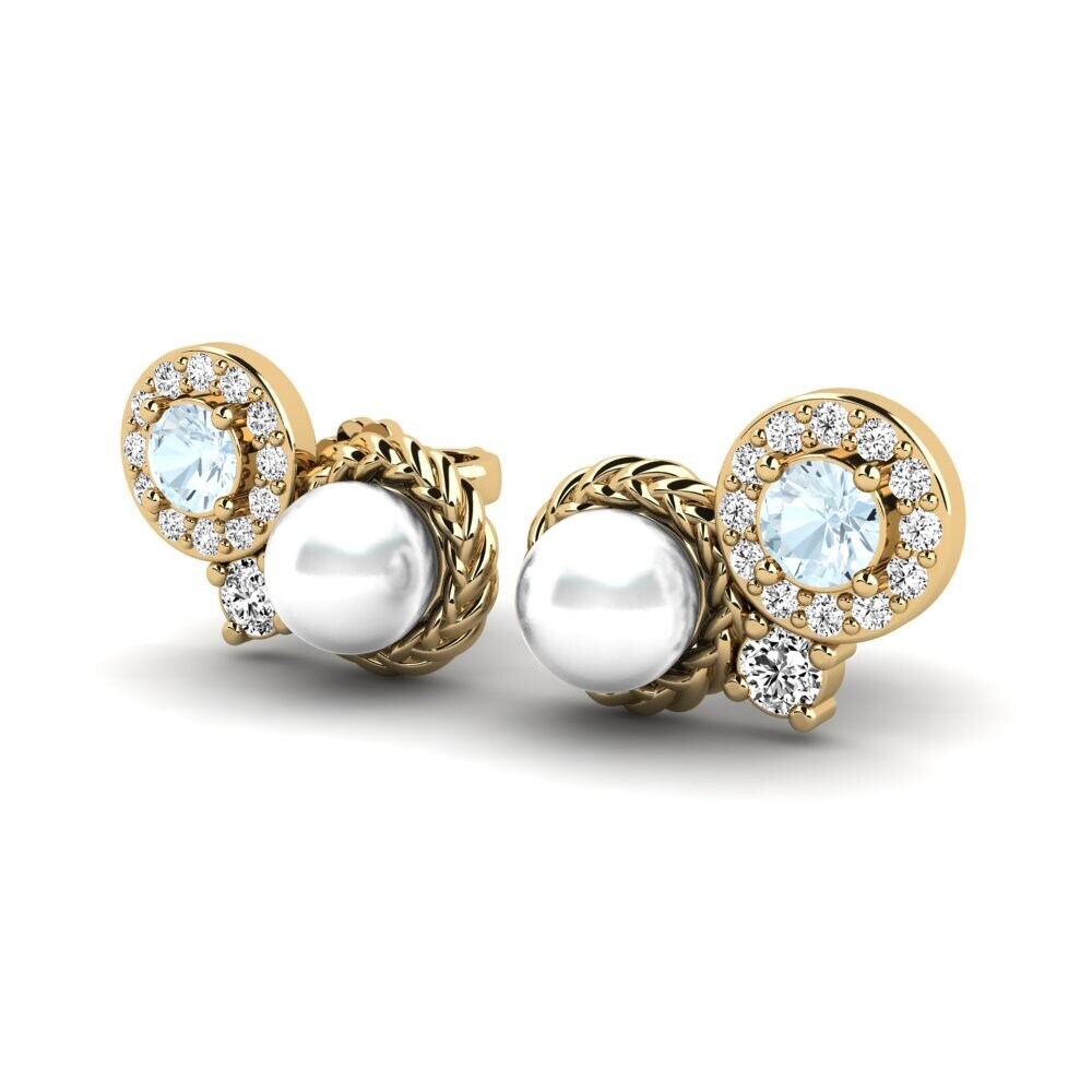 Aquamarine Women's Earring Bunga