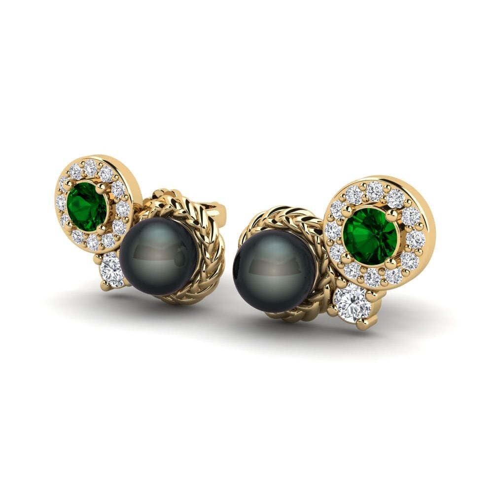 Green Zirconia Women's Earring Bunga
