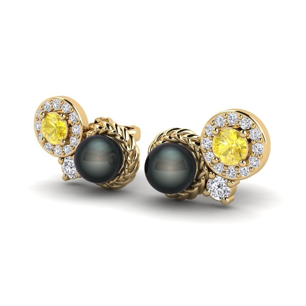 Yellow Sapphire Women's Earring Bunga