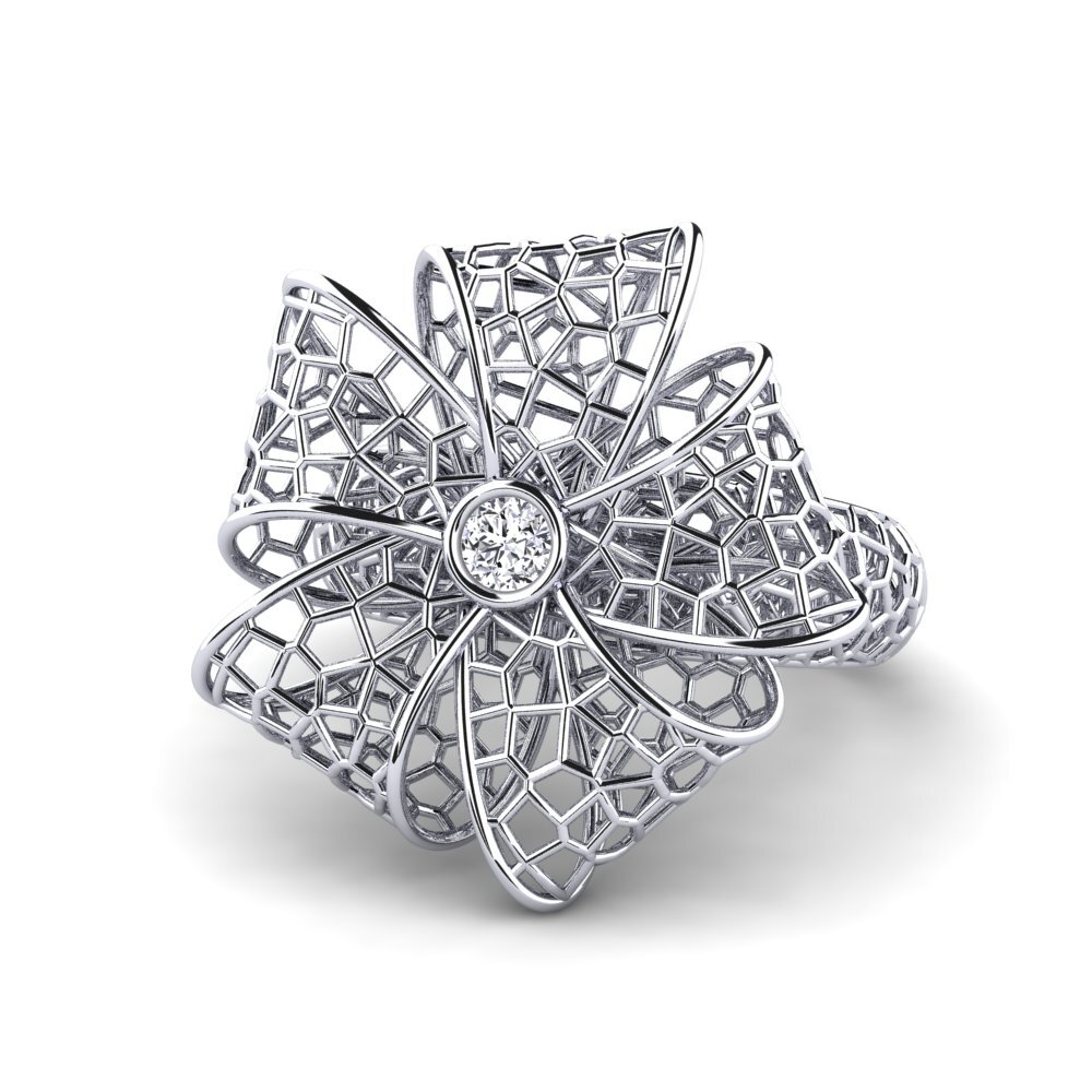 Diamante Anillo Burbera