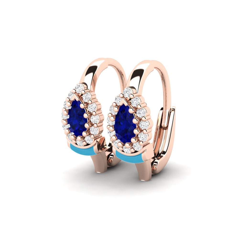 14k Rose Gold Women's Earring Burnie