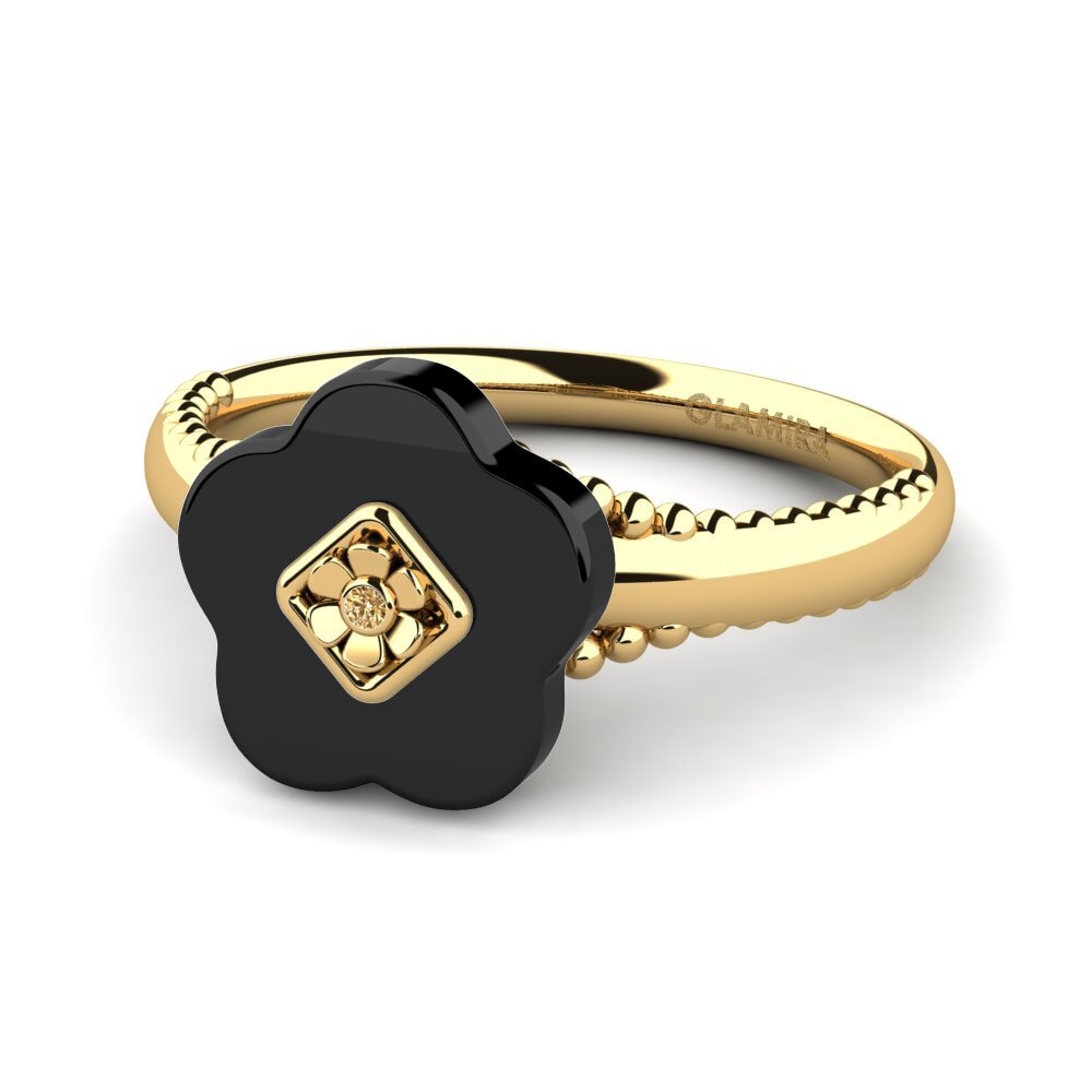 Diamante café Anillo Bushnell