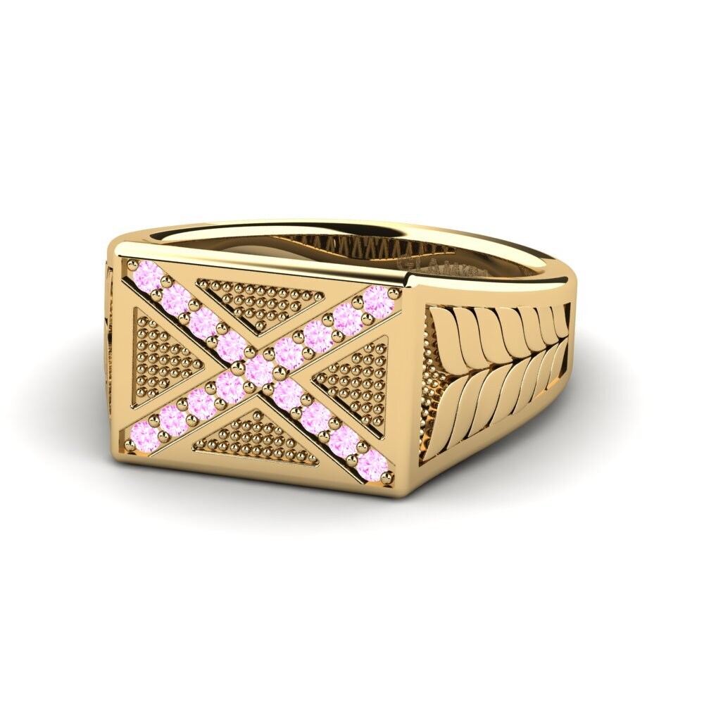 Rosa Saphir Pinker Ring Businos