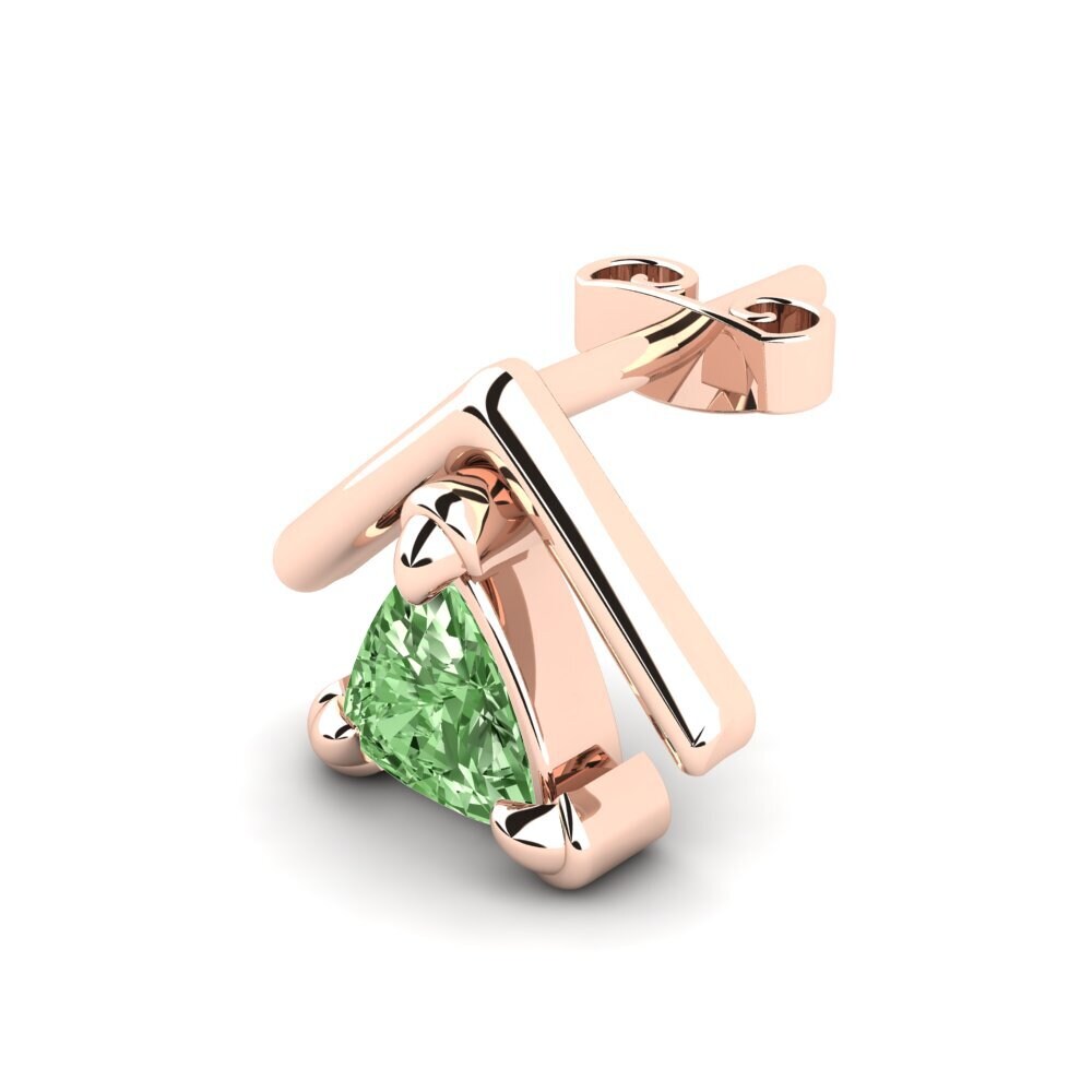 Trillón Diamante Verde Pendiente para hombre Butterfree