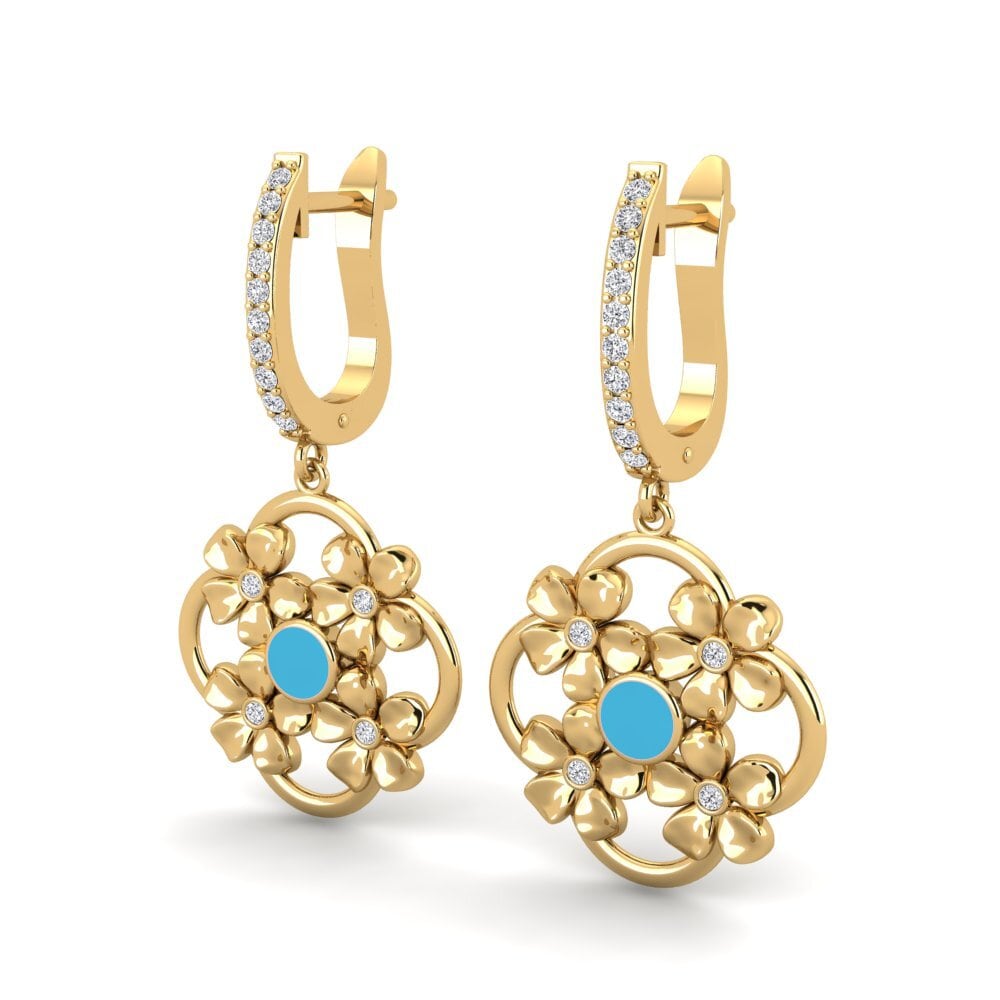 Lab Grown Diamond Women's Earring Cabriolet