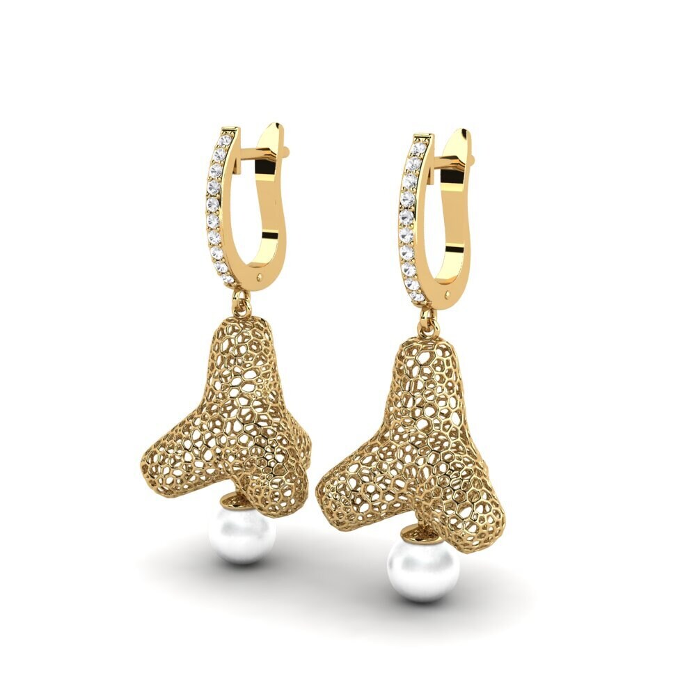 White sapphire Women's Earring Cachexien