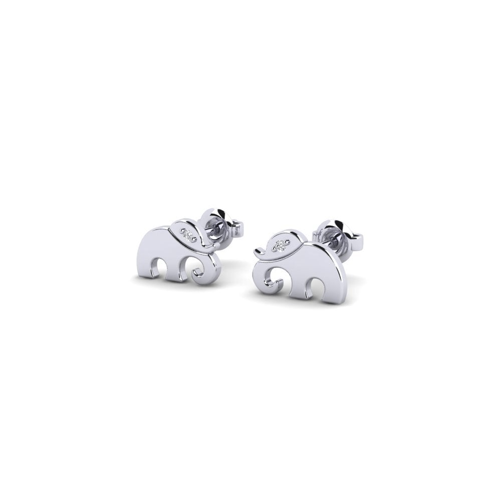 Paladio Diamante Pendiente de mujer Cadogan