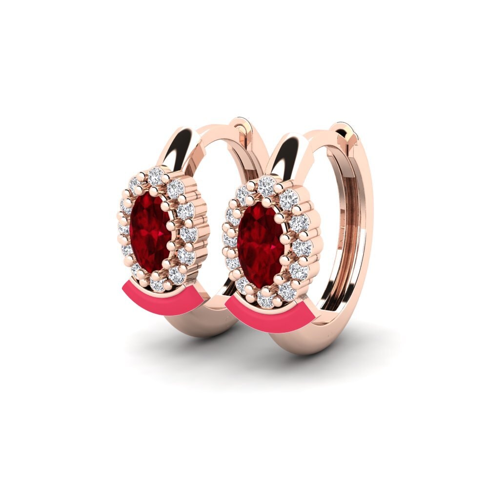 14k Rose Gold Women's Earring Cairns