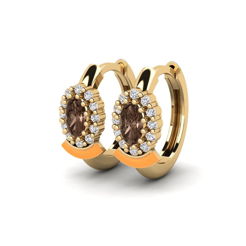 Smoky Quartz Women's Earring Cairns