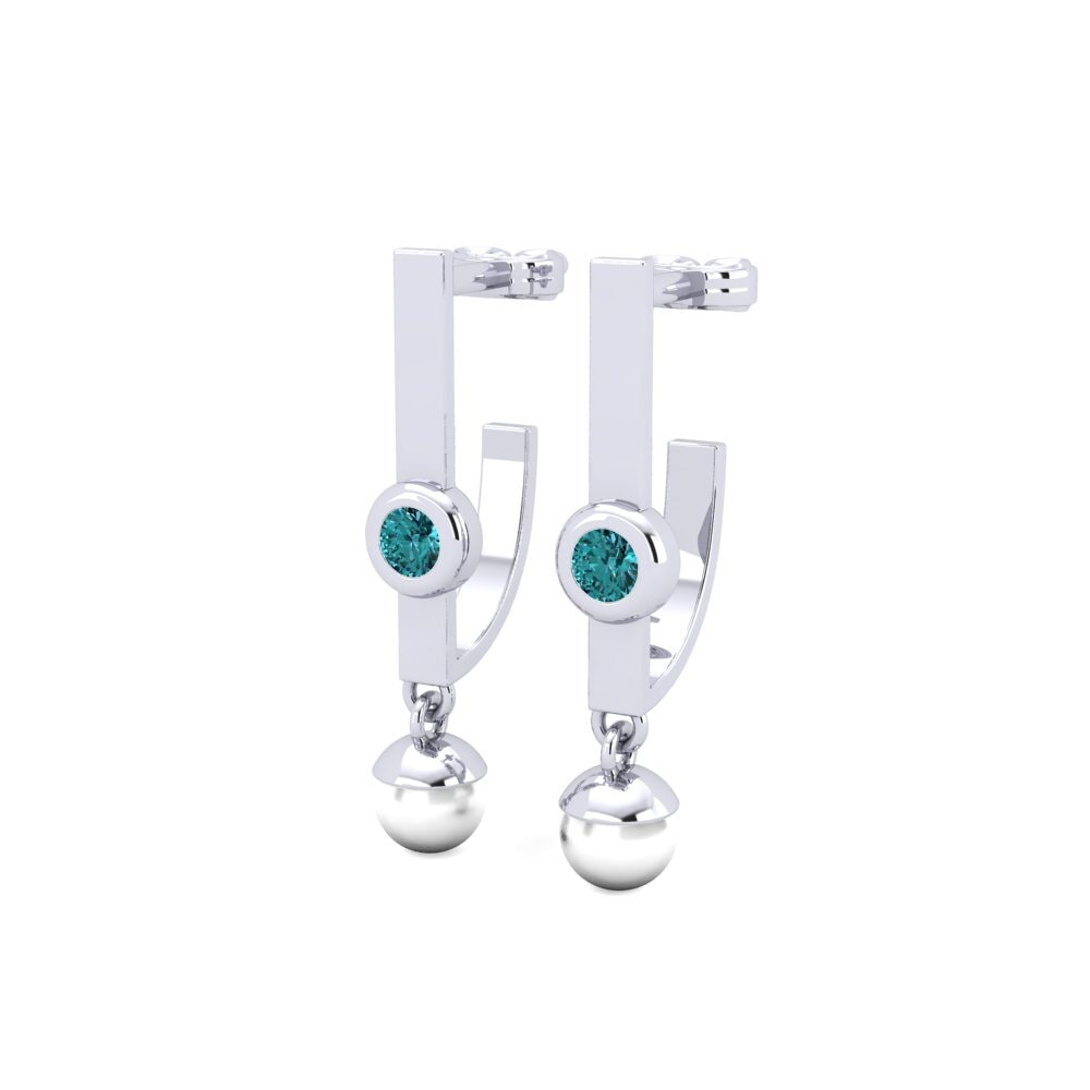 Blue Diamond Women's Earring Calais