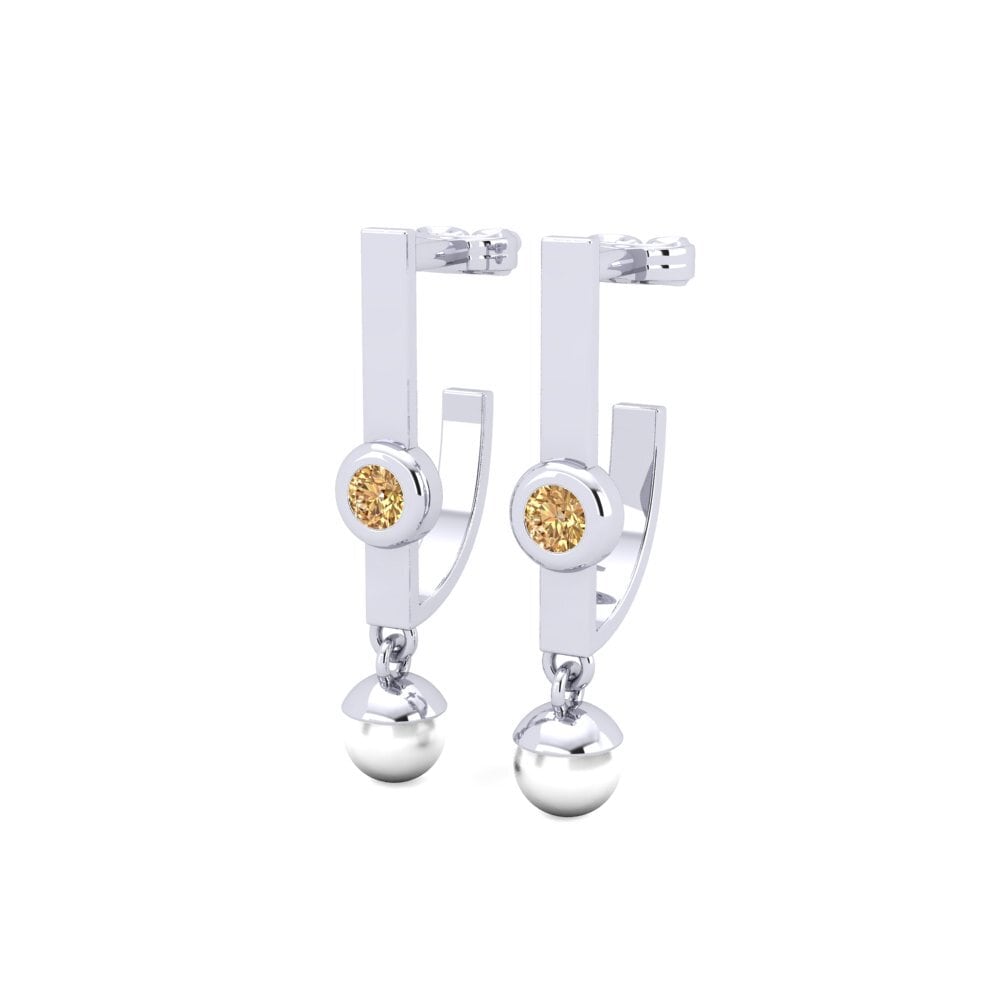 Brown Diamond Women's Earring Calais