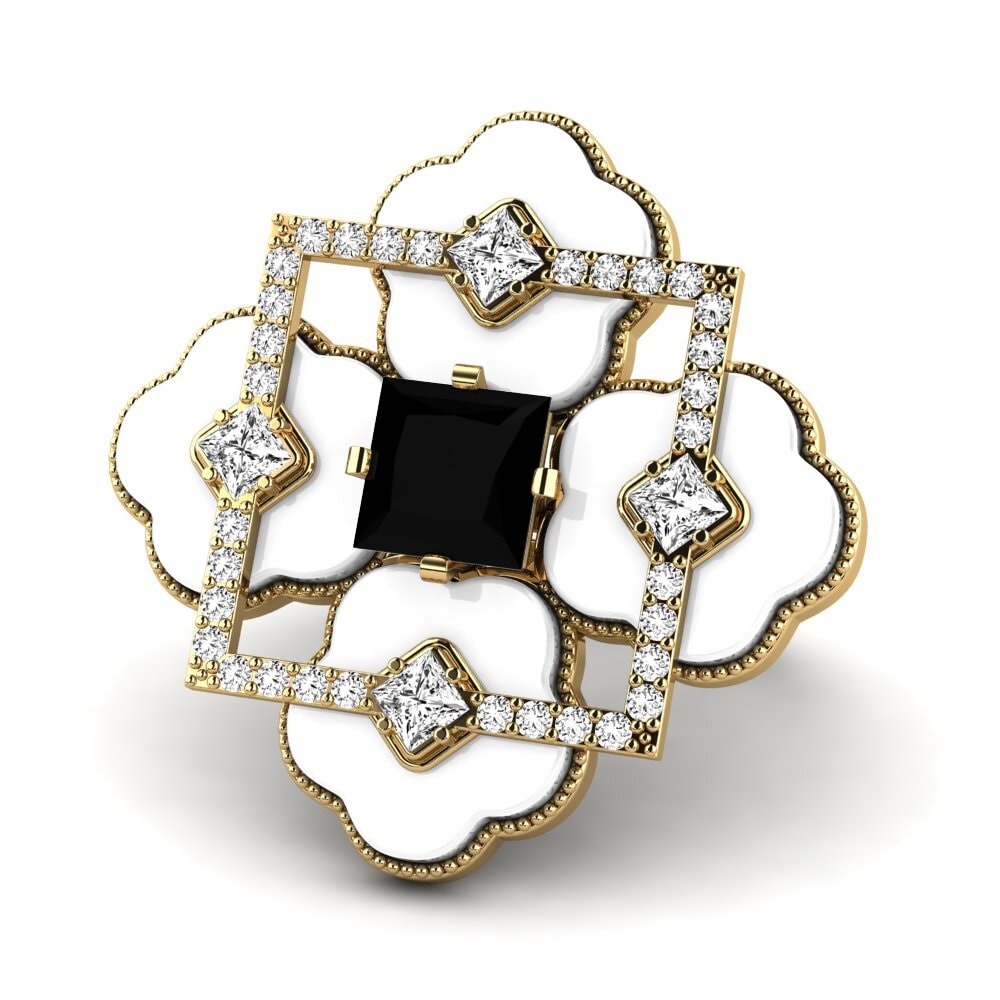 Schwarzer Onyx Ring Caleb