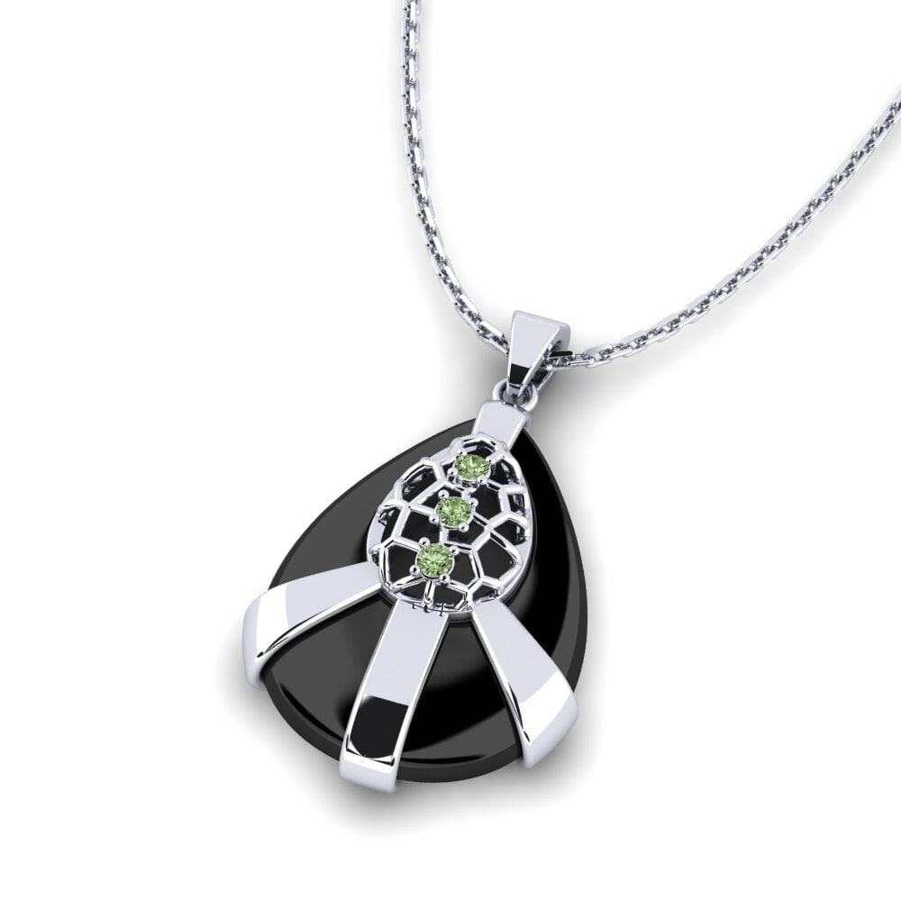 Diamante Verde Colgante de Mujer Callas