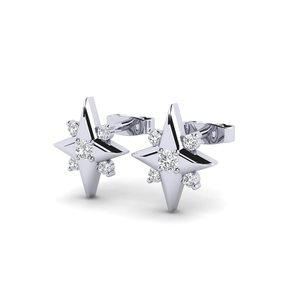 Diamant De Synthèse Boucle d'oreille femme Callisto